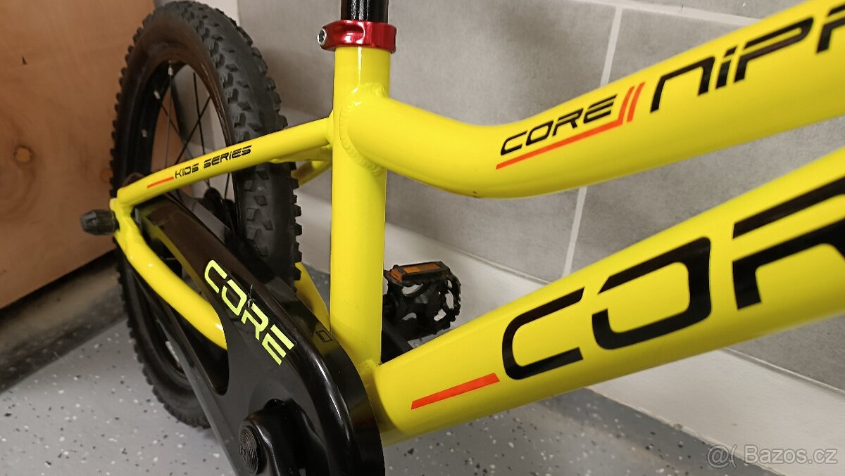 Dětské kolo CORE NIPPER 16 žluté - 2