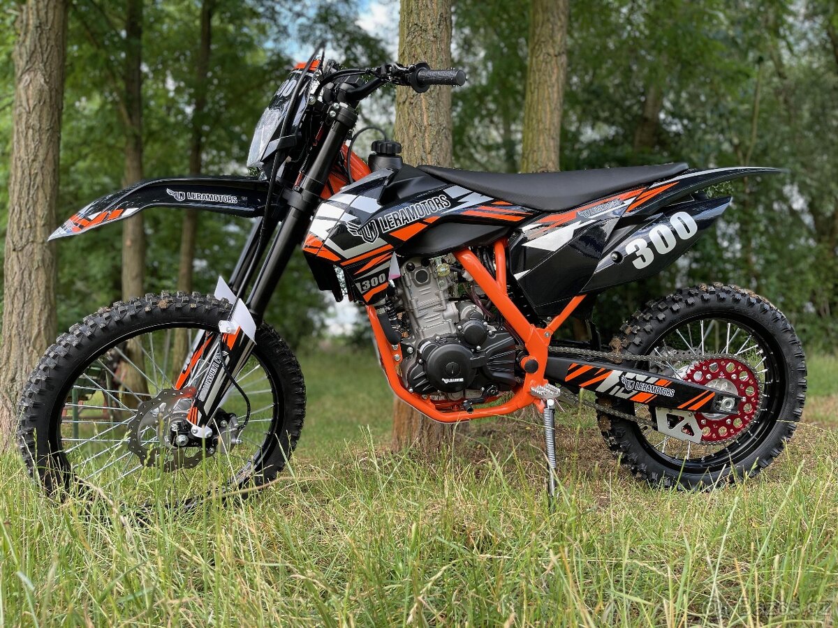 Pitbike Leramotors Killer PRO 300ccm, oranžová - 2