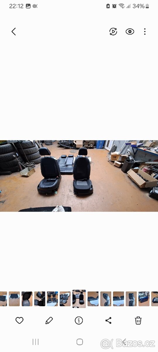 Octavia 2 sada sedadel - 2