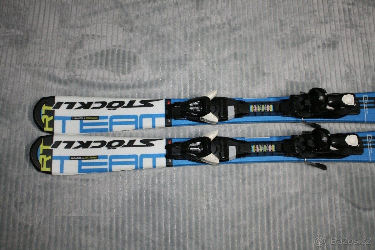 lyže Stockli RT 100 cm , lyžaky salomon - 2