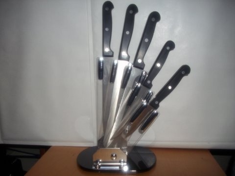 5-dilná sada nožů se stojanem - 2