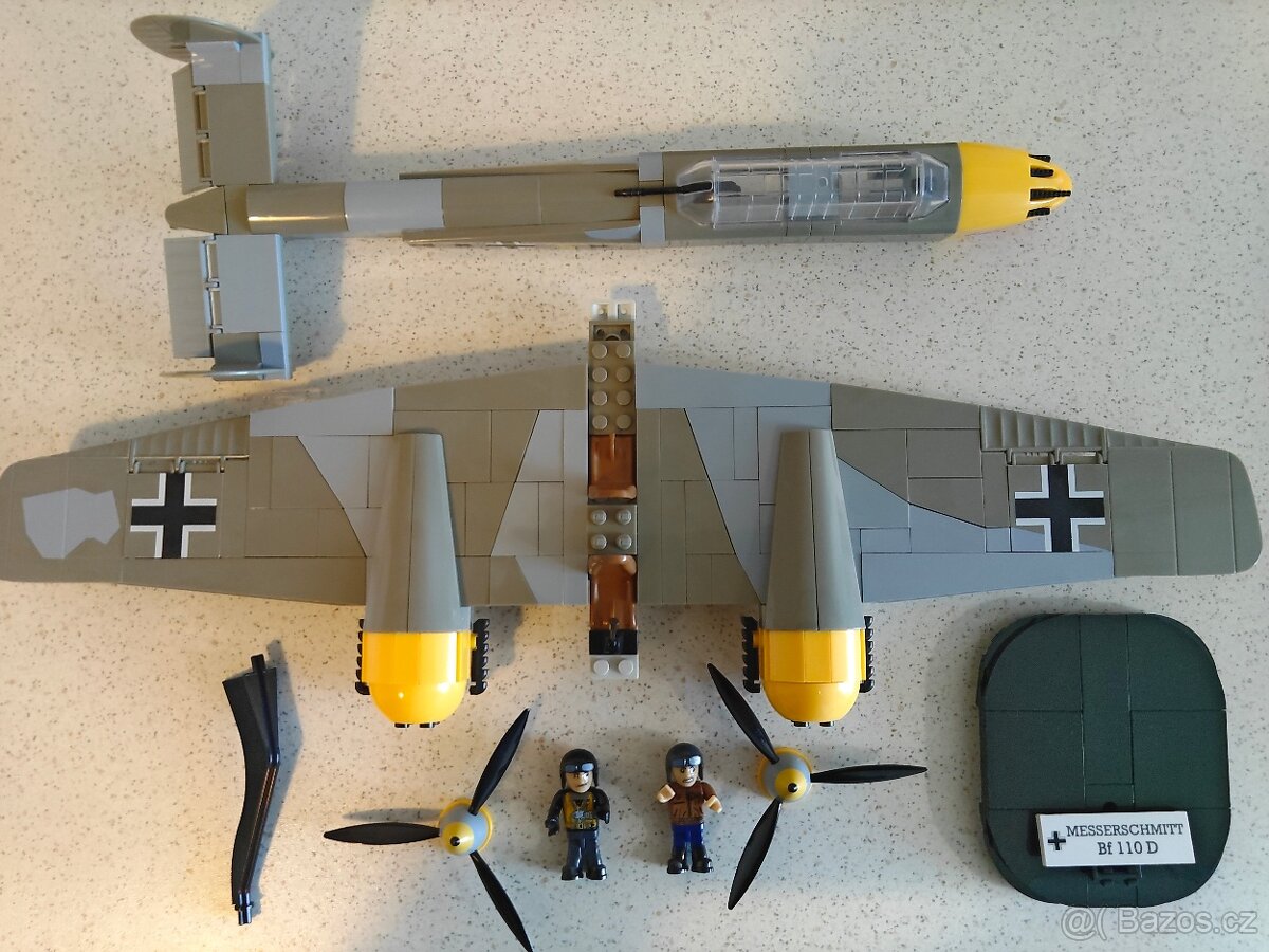Stavebnice letadlo Combi Messerchmit BF 110 D - 2