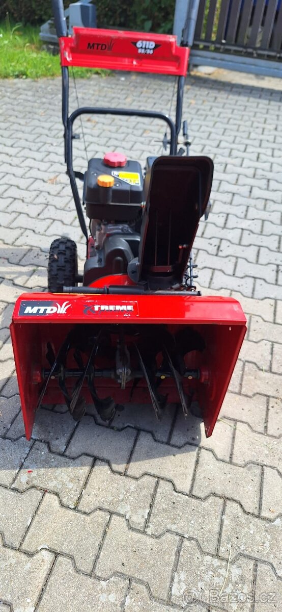 Snežná fréza po servisu - 2