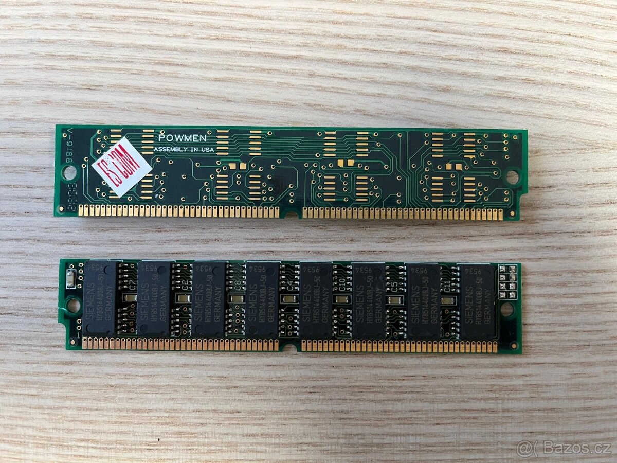 2ks Operační paměť SIMM 72-pin - 8 MB - 2