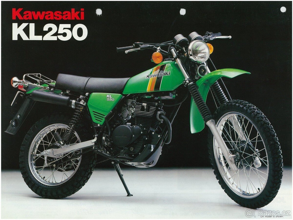 Díly Kawasaki klx -kl 250 - 2