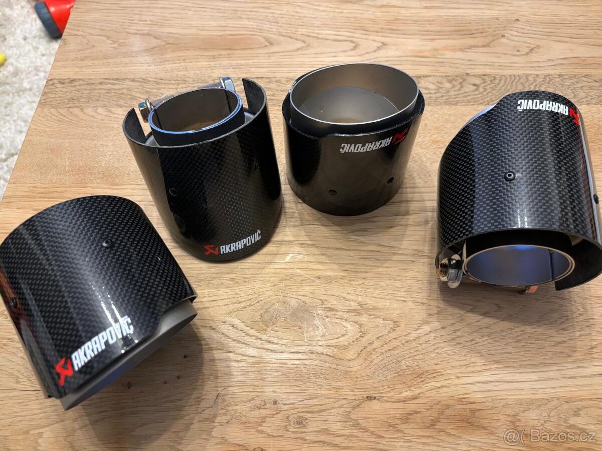 Koncovky Akrapovič nové - 2