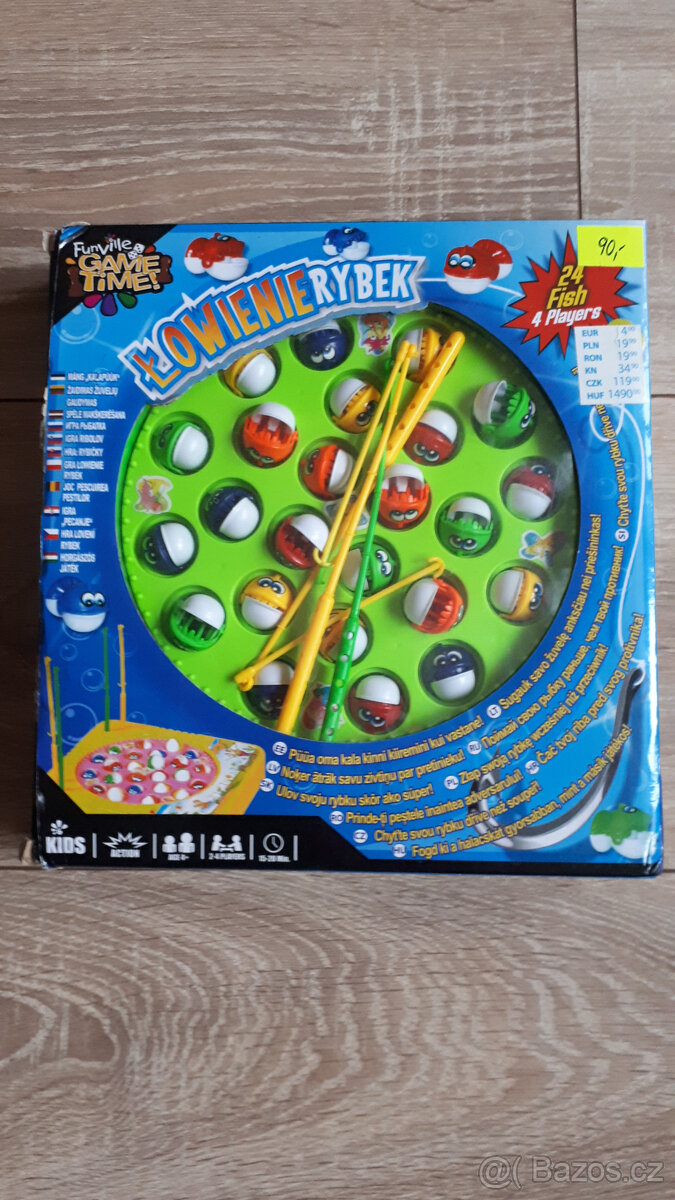 Hra chytání rybiček - 2