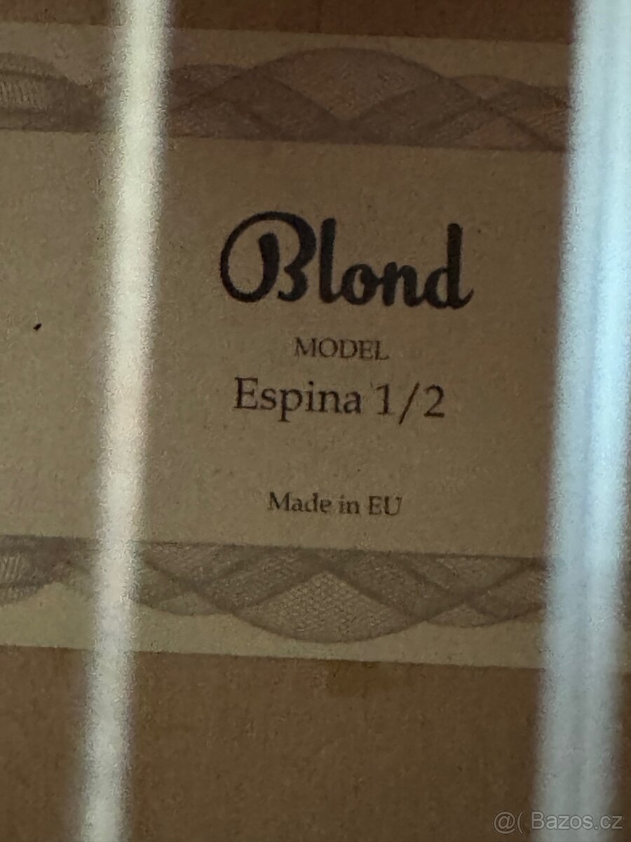 Kytara Blond Espina 1/2 - 2