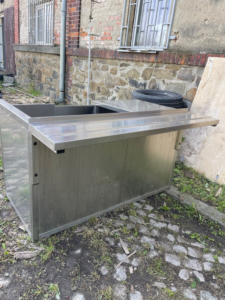 Nerezový pokladní pult - 2