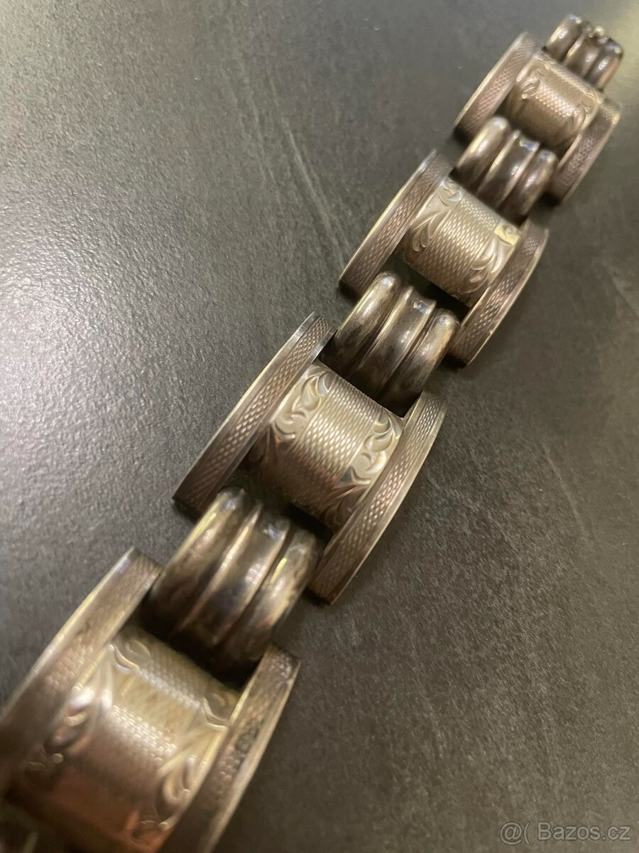 Stribrny naramek - 2