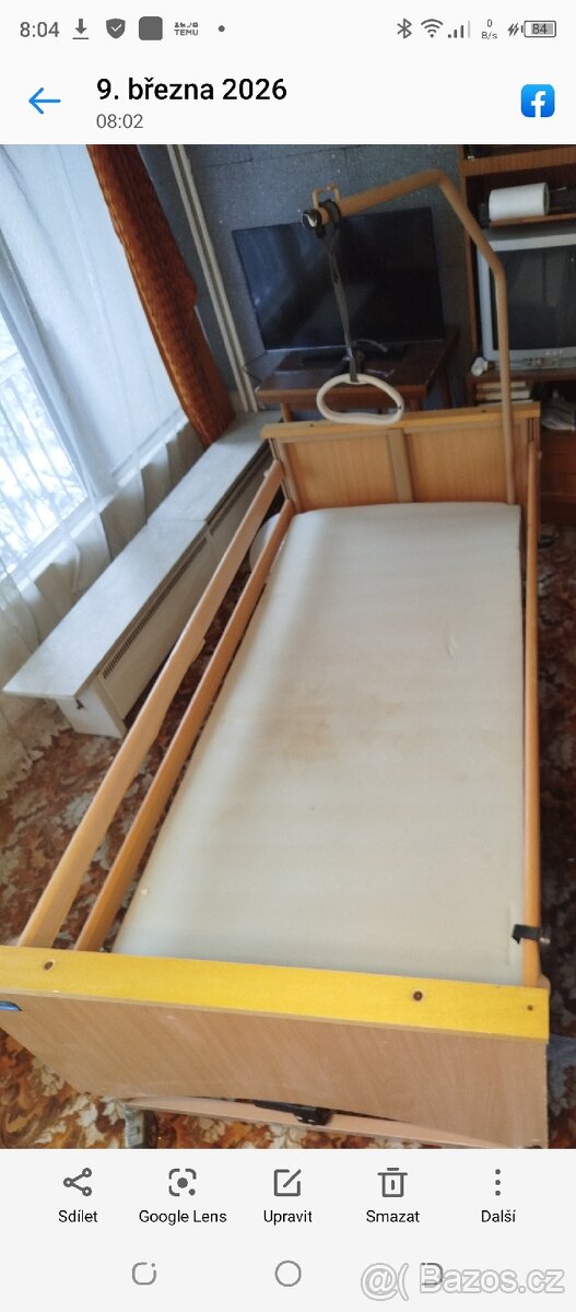 Polohovací postel elektrická - 2