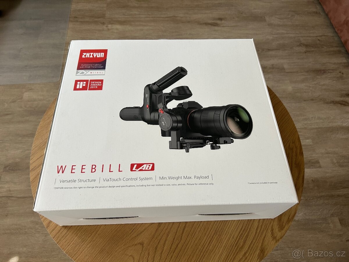 Zhiyun Weebill LAB – Spolehlivý gimbal + náhradní baterie - 2