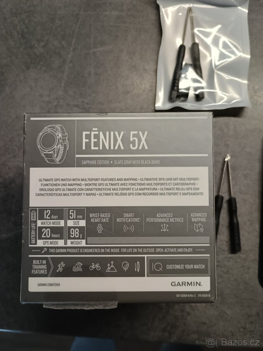 Garmin Fenix 5X Sapphire - 2