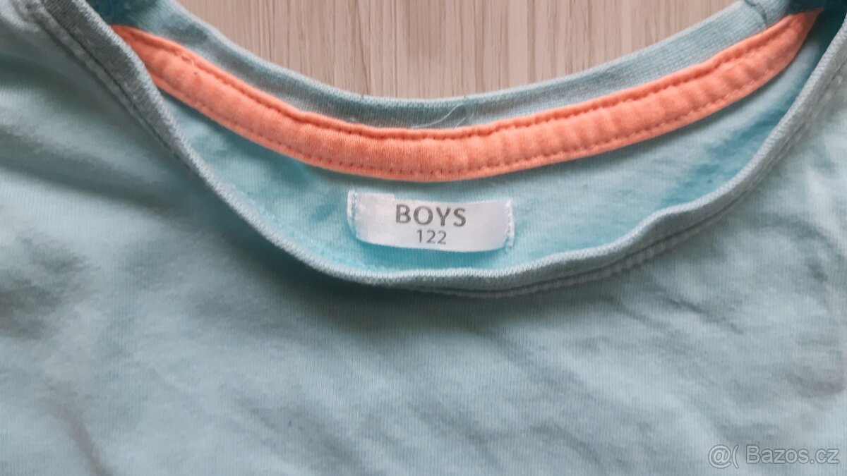 Sourozenecká trička vel 116 a 122 - 2