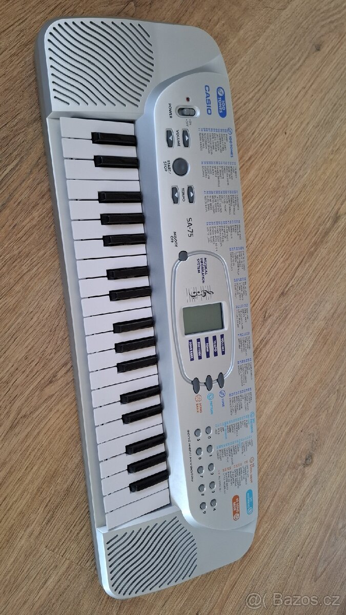 Casio SA-75 dětské klávesy - 2
