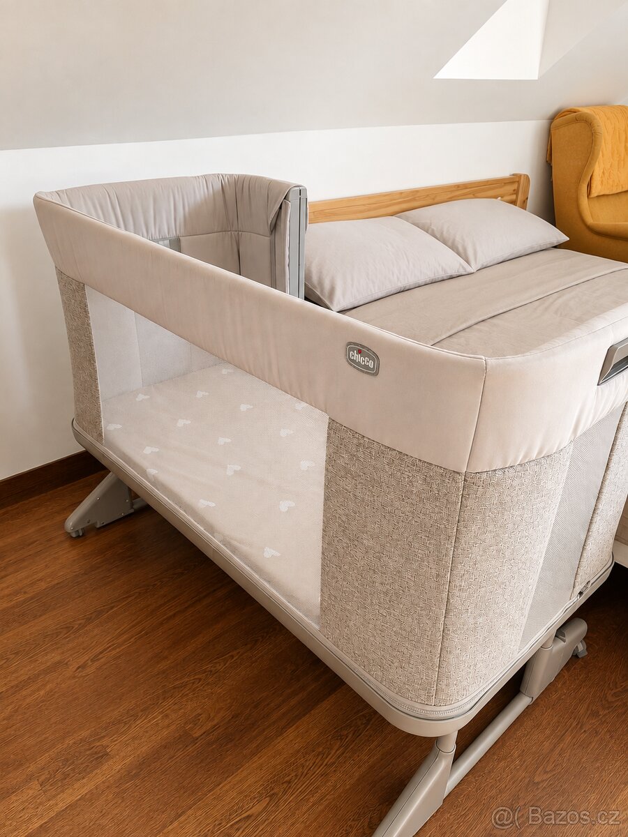 Chicco Postýlka Next2Me Forever - Ash Grey - 2