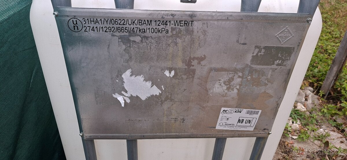 IBC nadrz 665 litru - 2