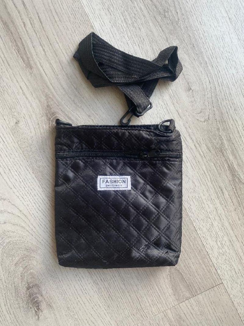 Krásná černá nová kabelka-crossbody - 2