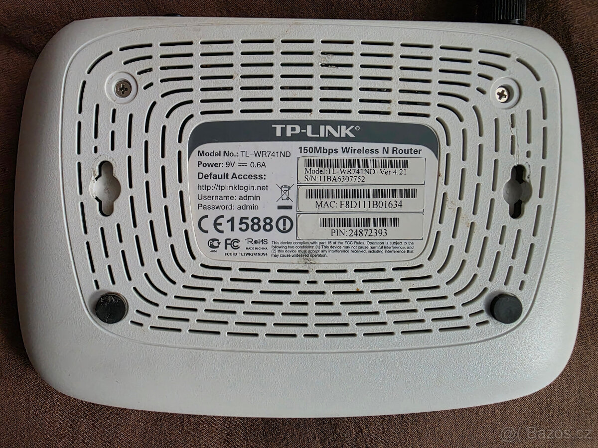 Wi-Fi router TP-Link TL-WR741ND – 150 Mbps – 100 Kč - 2