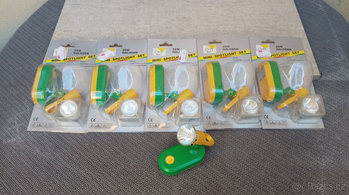 Mini spotové světlo, halogen 35W, sada 6ks - 2