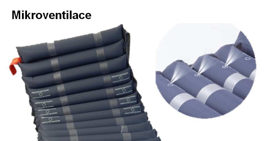 NOVÁ Antidekubitní matrace s kompresorem Timago (140 kg) - 2