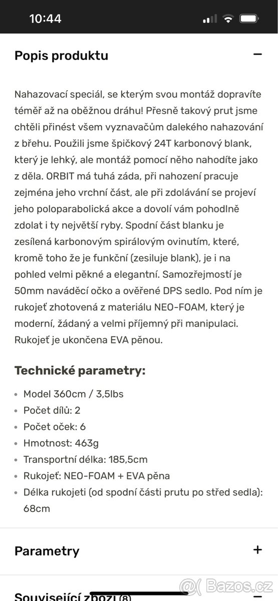 Delphin Orbit 3.60 3.5lb - 2