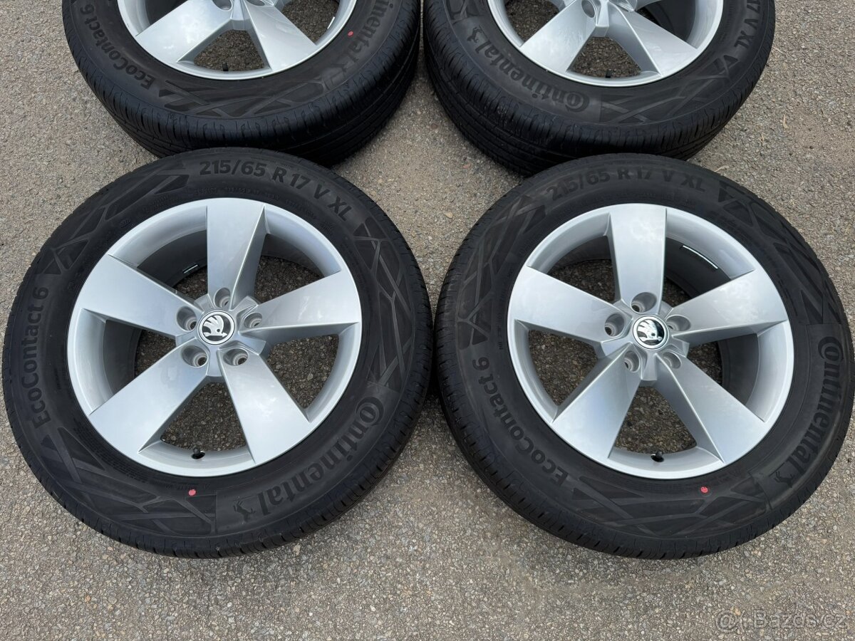 Nové Alu 17" 5x112 RATIKON , nové letní KodiaQ , DPH - 2