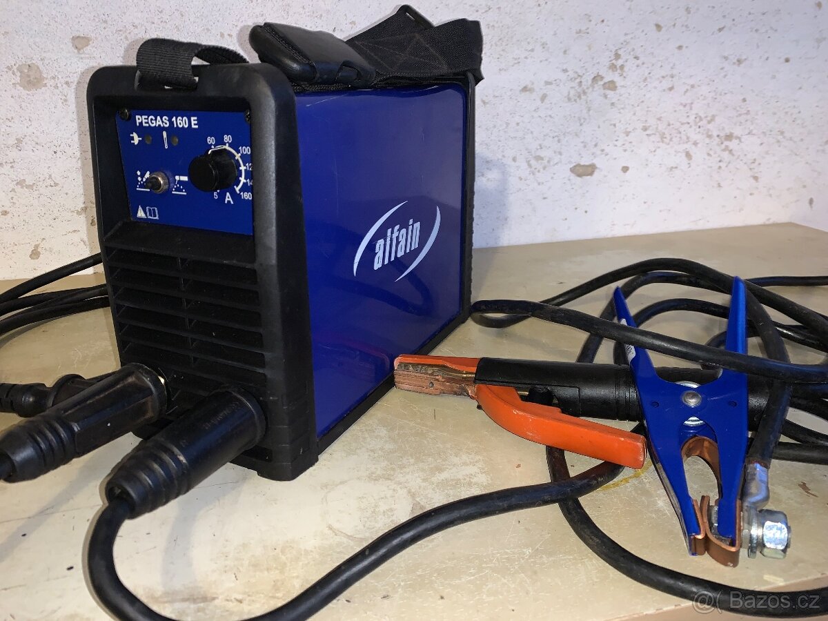 MMA/TIG invertorová svářečka ALFAIN PEGAS 160 E - 2