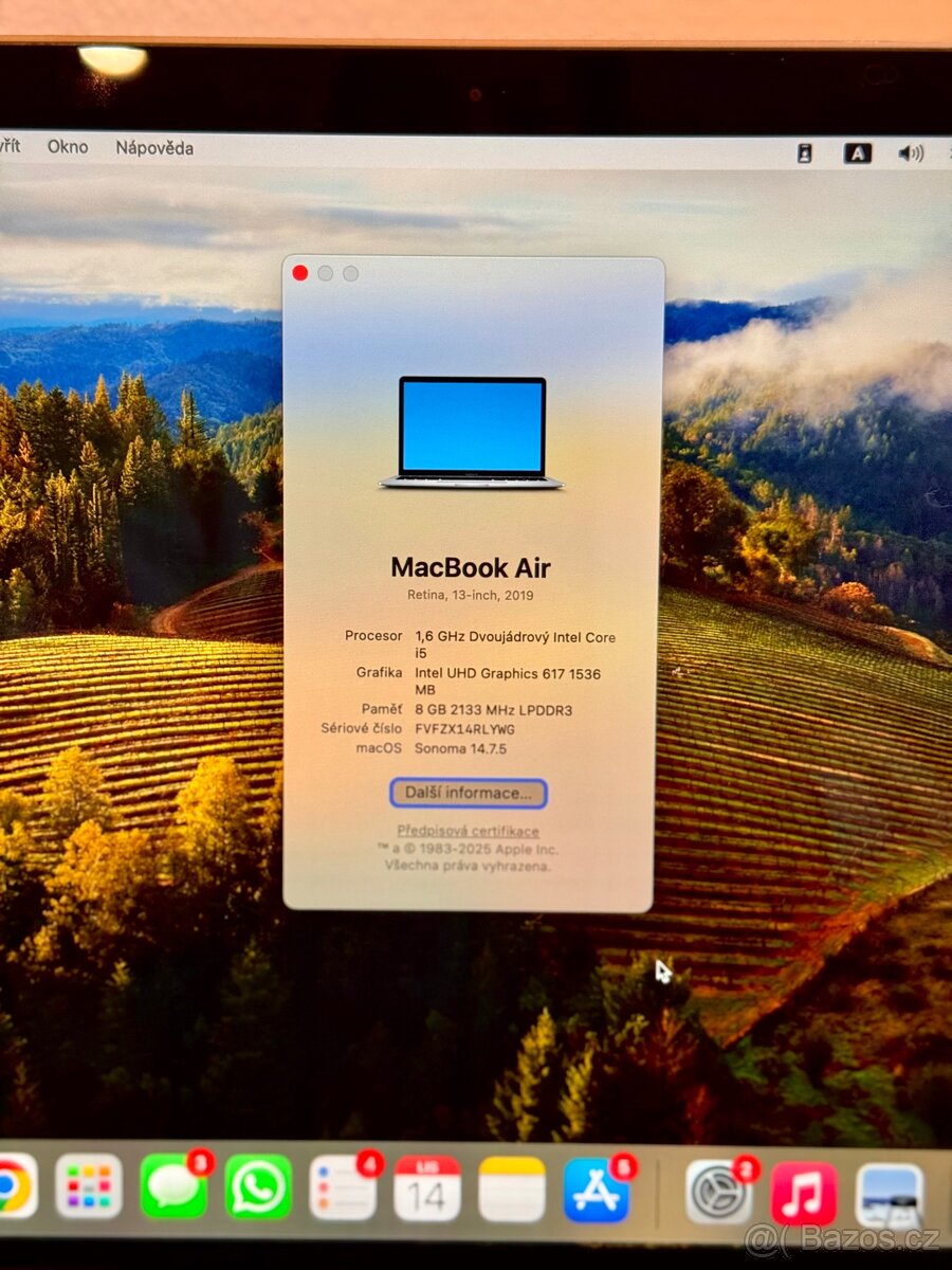 MacBook Air 13 (2019) 8 GB / 128 GB – výborný stav - 2