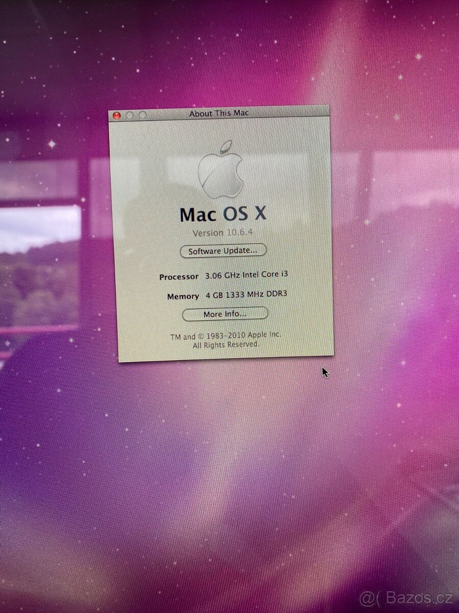 Apple iMac 21.5" – i3 / 4 GB RAM / 500 GB HDD - 2