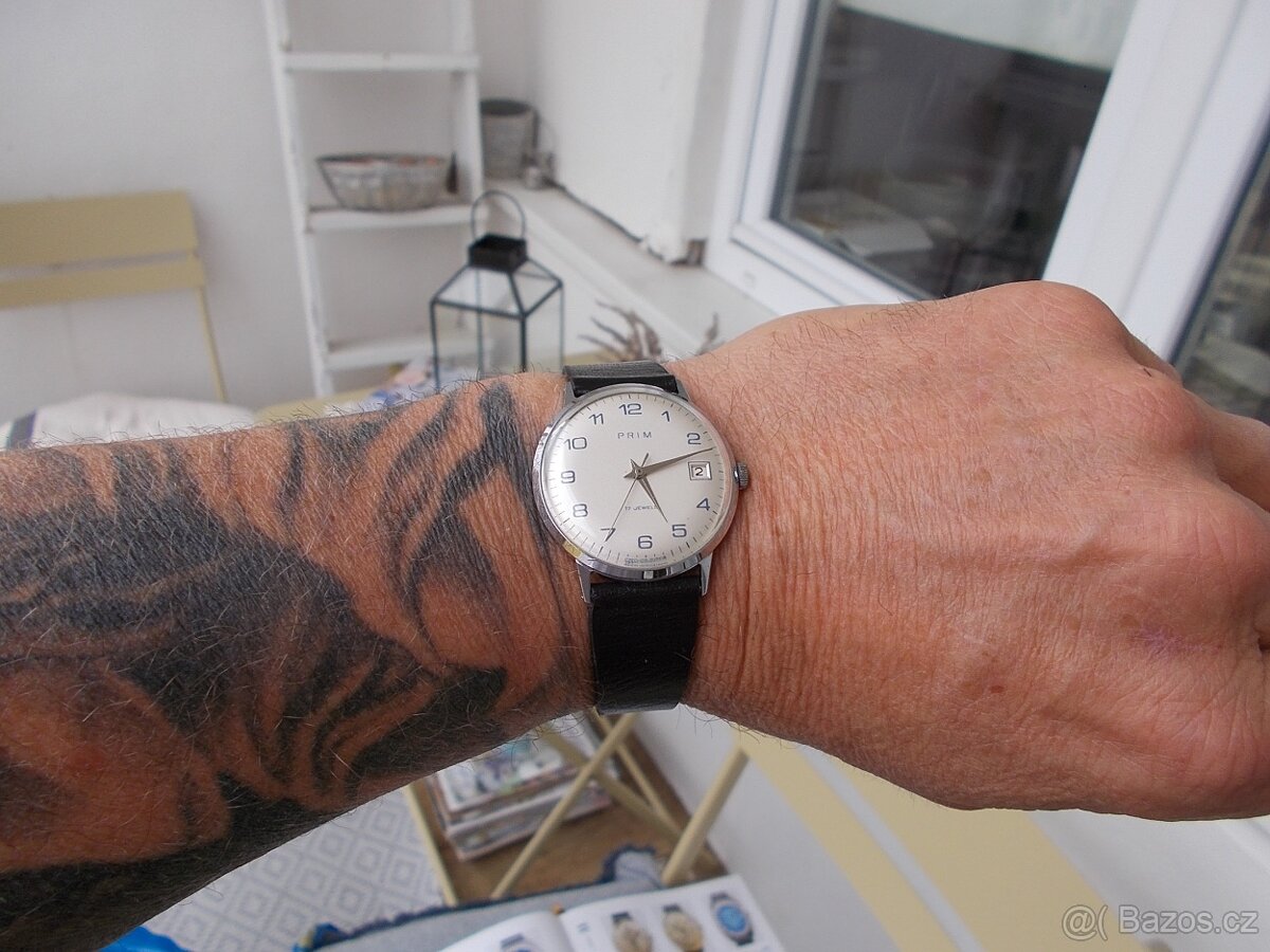krasne rare typ hodinky prim origo stav rok 1970 funkcni - 2