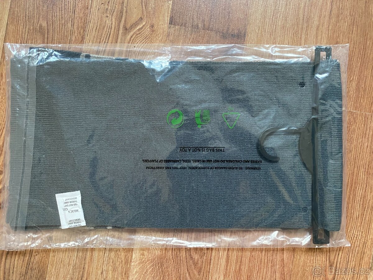 Nová unisex tenčí šála ALPINE PRO - šedá, 160 cm - 2