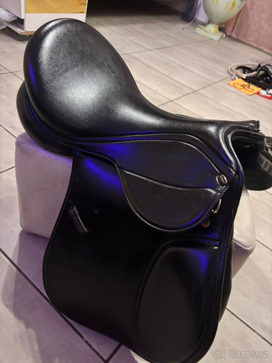 Skokové sedlo Norton kožené, vyměnitelná komora - 2