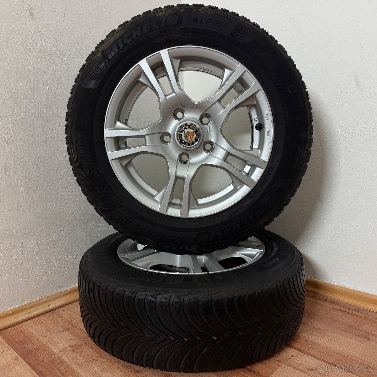 MAZDA/HYUNDAI/KIA 5x114,3 R15 ET45+ZIMNÍ 195/65R15 - 2