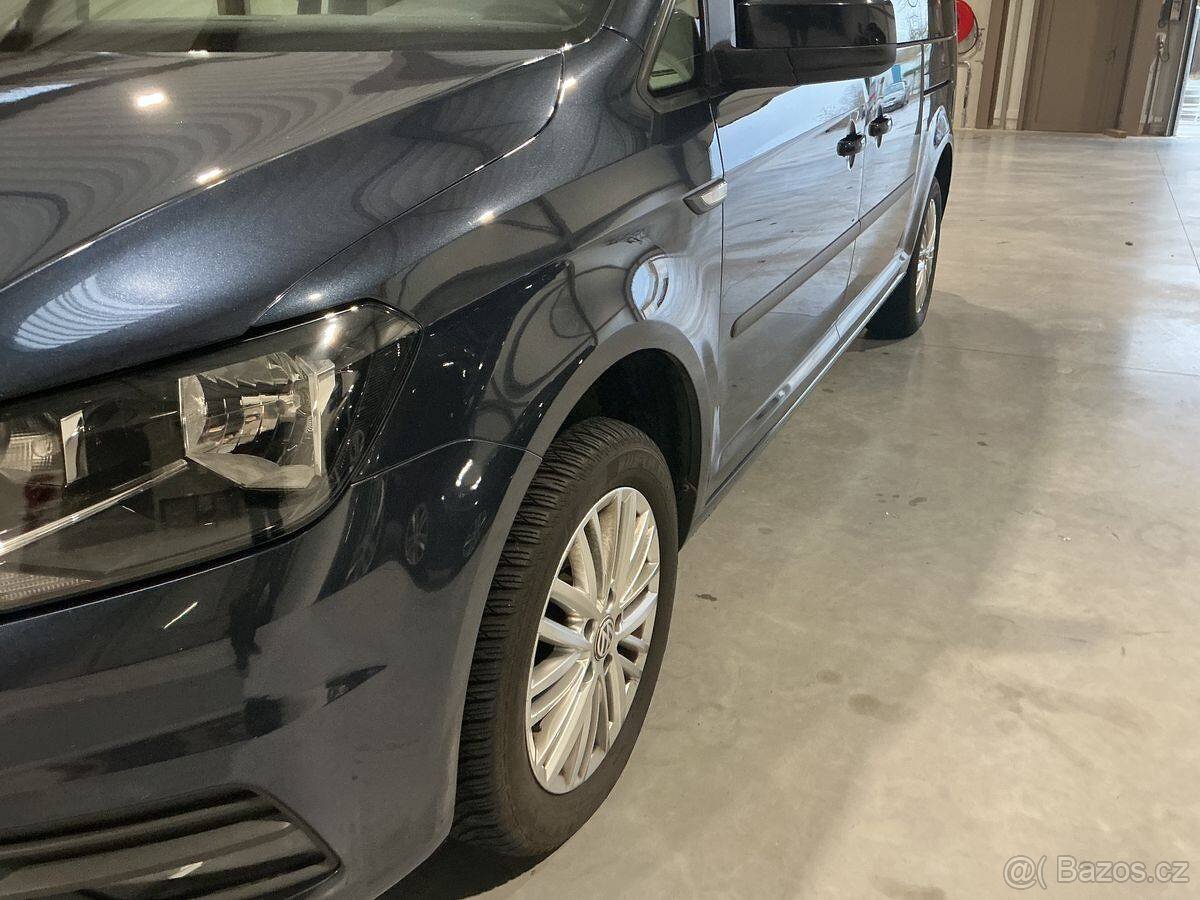 VW Caddy Maxi 2.0 TDI 110kW,7.Míst,Navi,Tažné,2015 - 2