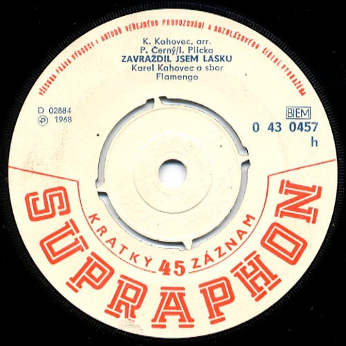 Flamengo – Co skrýváš v očích / Zavraždil jsem lásku (SP) - 2