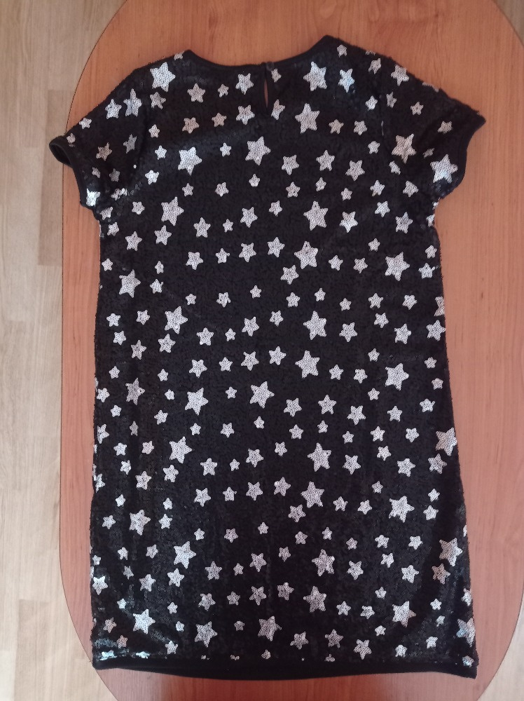 Šaty pošité flitry vel.152 "DESTINATION" - 2