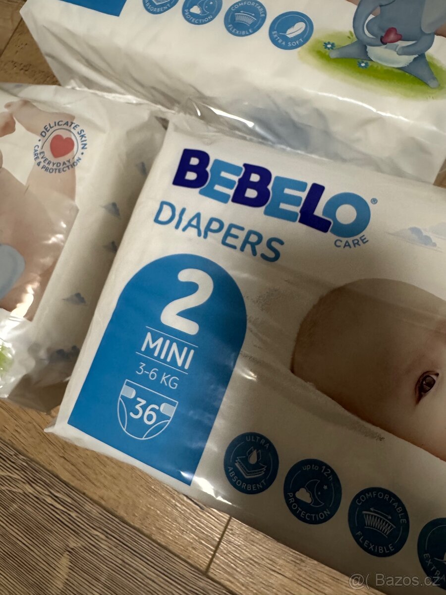 Dětské jednorázové pleny Bebelo - 2