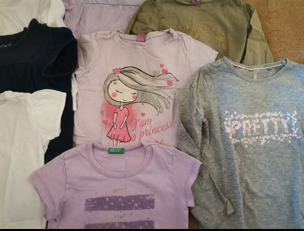 Set dívčích triček 98/104 - 2