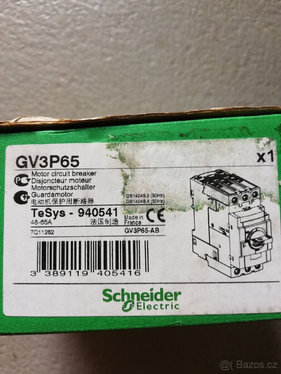 Motorovy spouštěč 48-65 A Schneider Elektric - 2