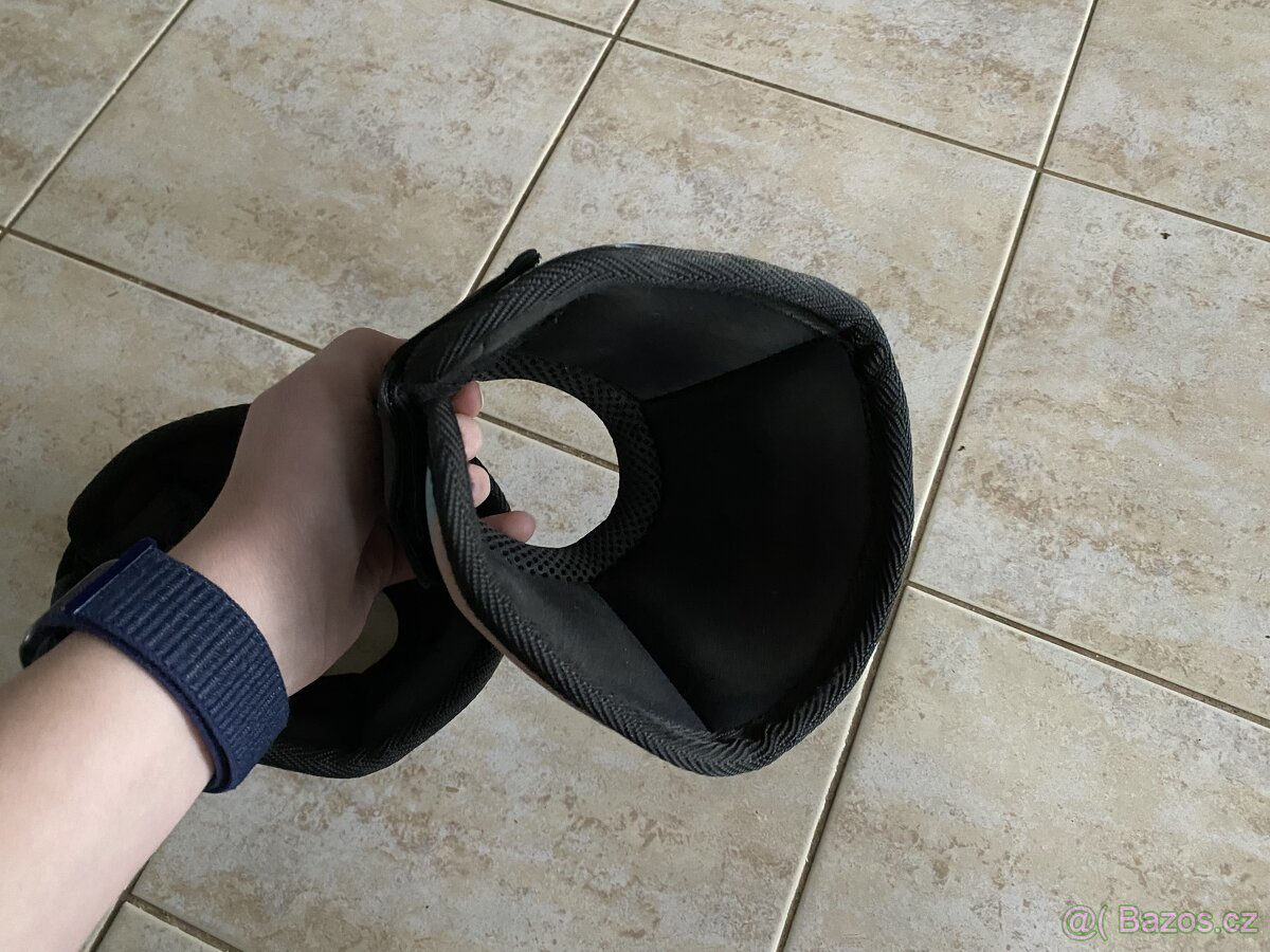 Zvony Veverki full, modrý aztec - 2