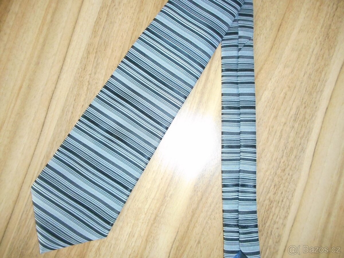 Pánská kravata – značka ORSI - šedá - 2