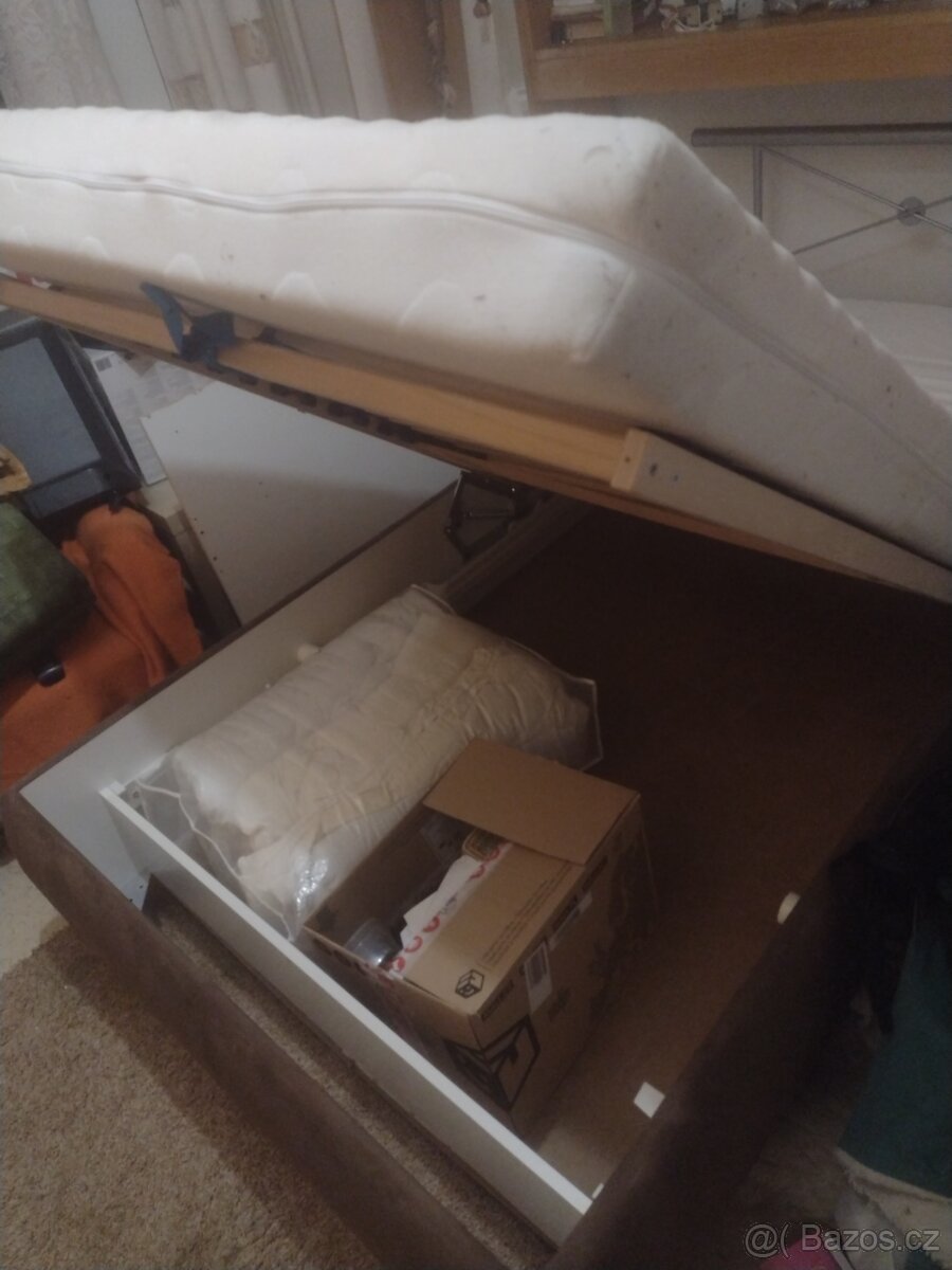 Nová postel 220/130cm,s úložným prostorem - 2