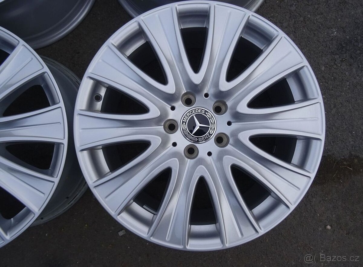 Alu disky originál Mercedes 18", 5x112 , ET 41,šíře disku 8 - 2