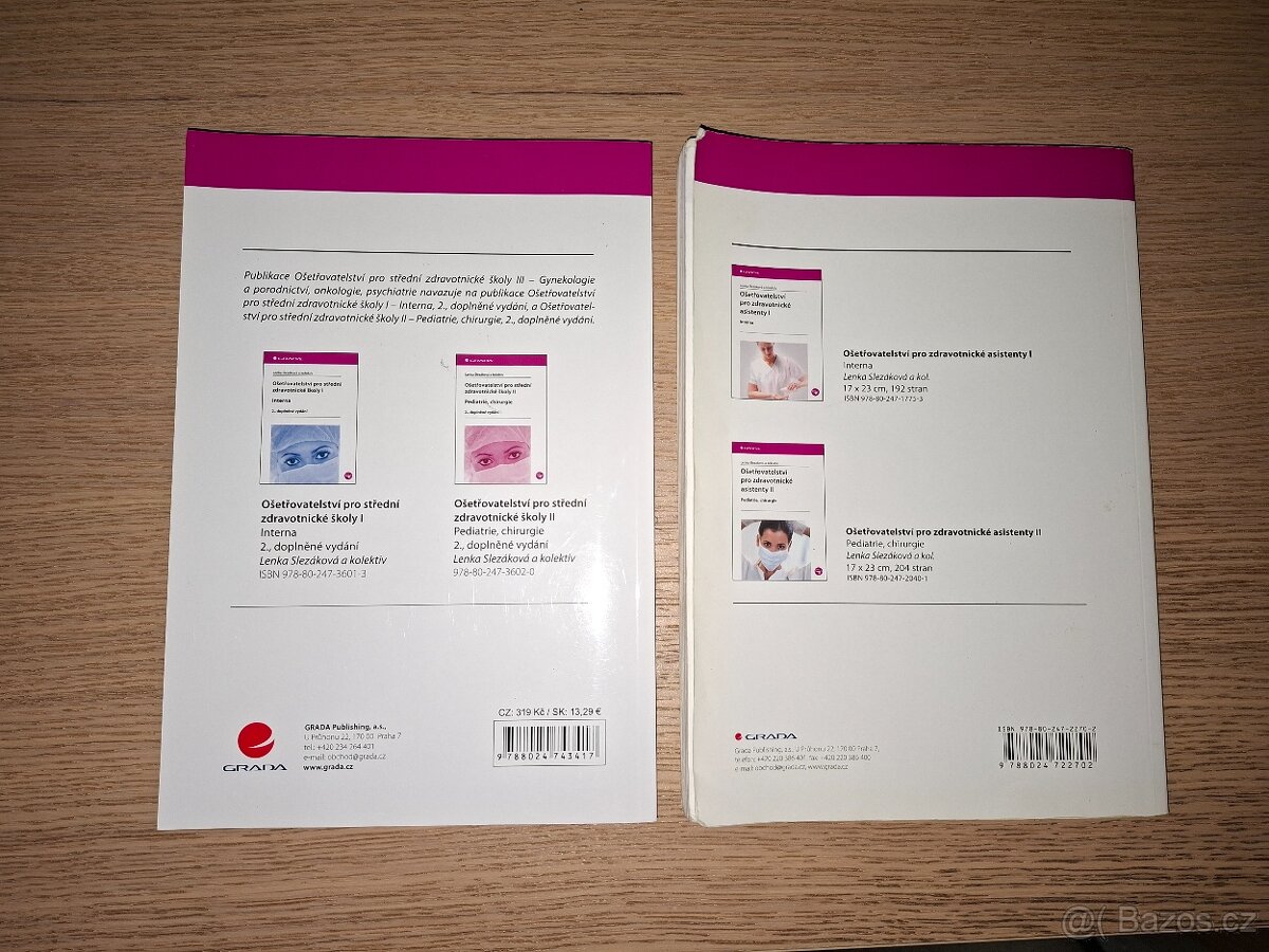 Učebnice ošětřovatelství - 2