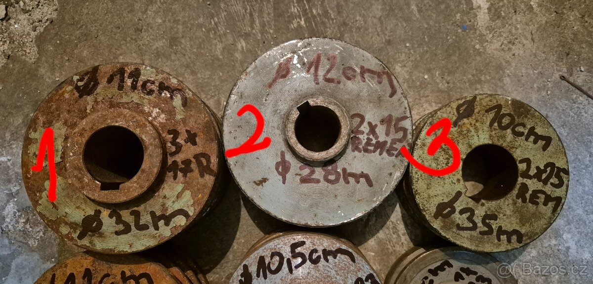 Prodám řemenice - 2