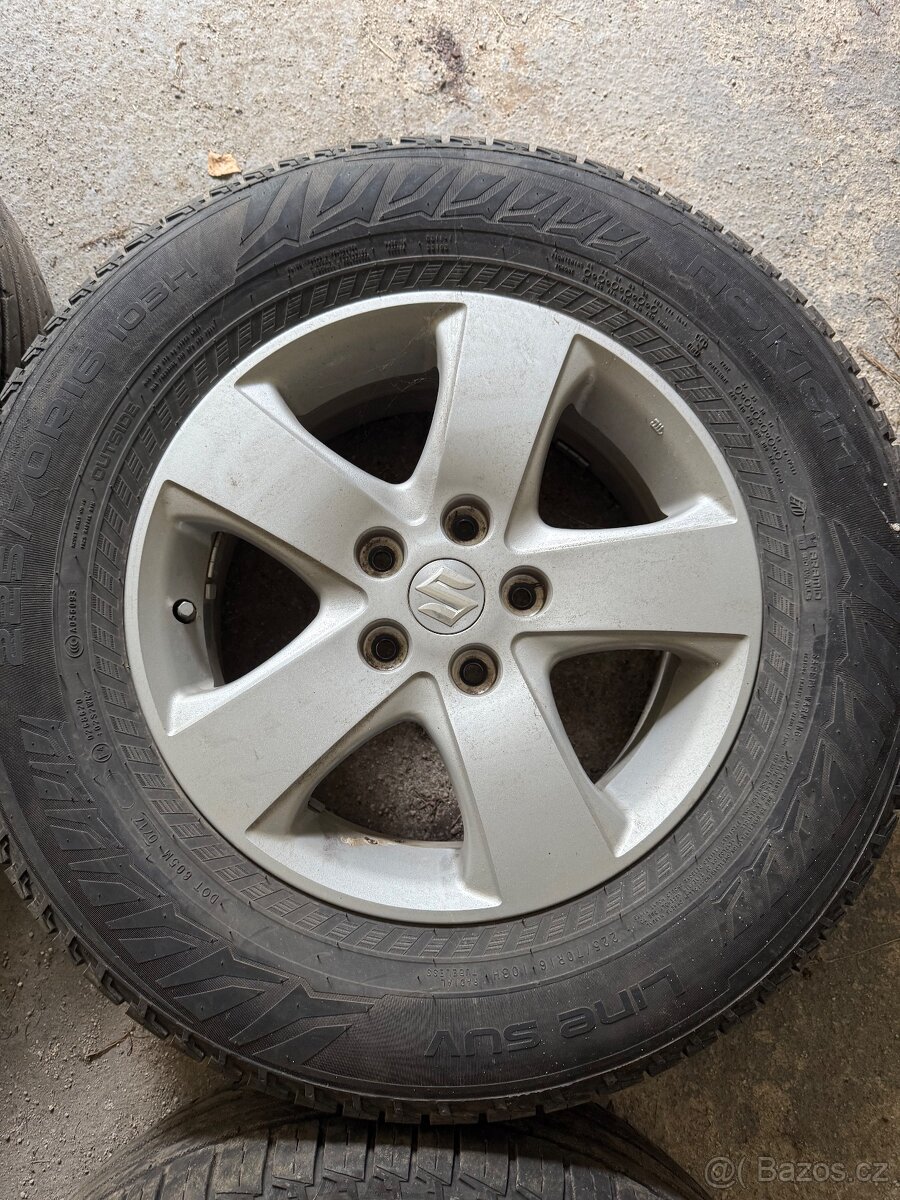 Suzuki Grand Vitara/SX4 originální ALU kola 16" - 2