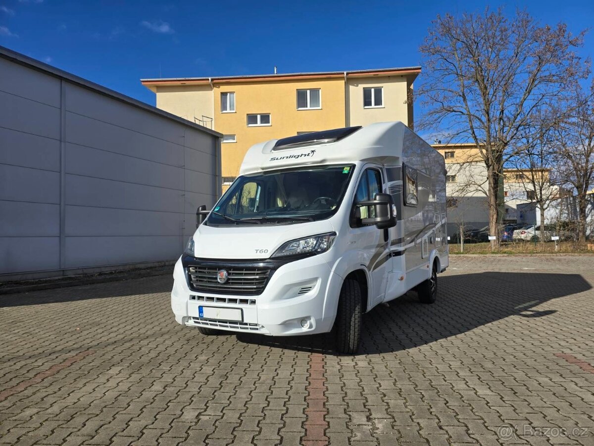 Obytný vůz Dethleffs Sunlight T60 2015 2.3 multijet - 2