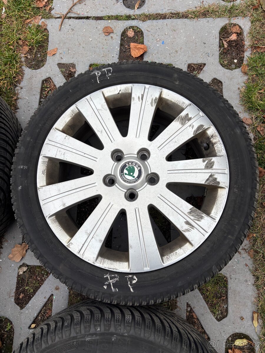 Prodám kola/disky/sadu Škoda Superb 2 - 2
