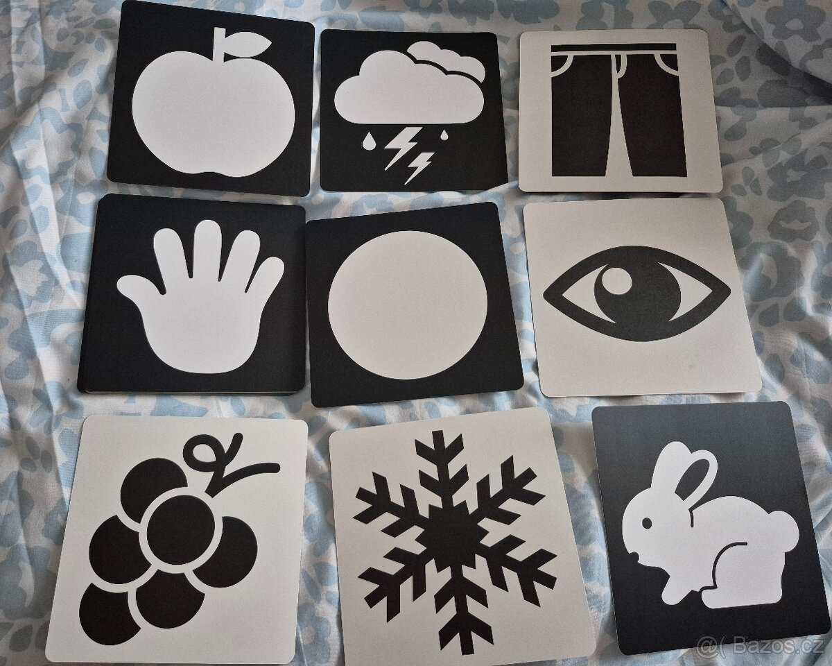 Kontrastní kartičky - 2